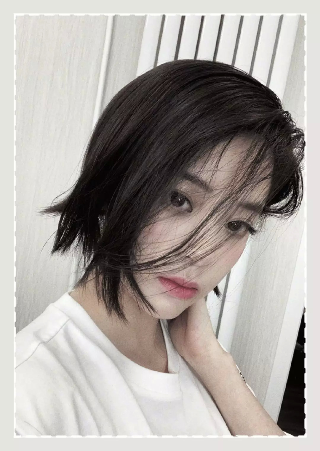 欧阳娜娜短发造型_女明星个性短发图片大全_佟丽娅短发时尚感